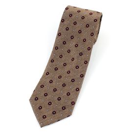 [MAESIO] KSK2685 100% Silk Floral Dot Necktie 8cm _ Men's Ties Formal Business, Ties for Men, Prom Wedding Party, All Made in Korea